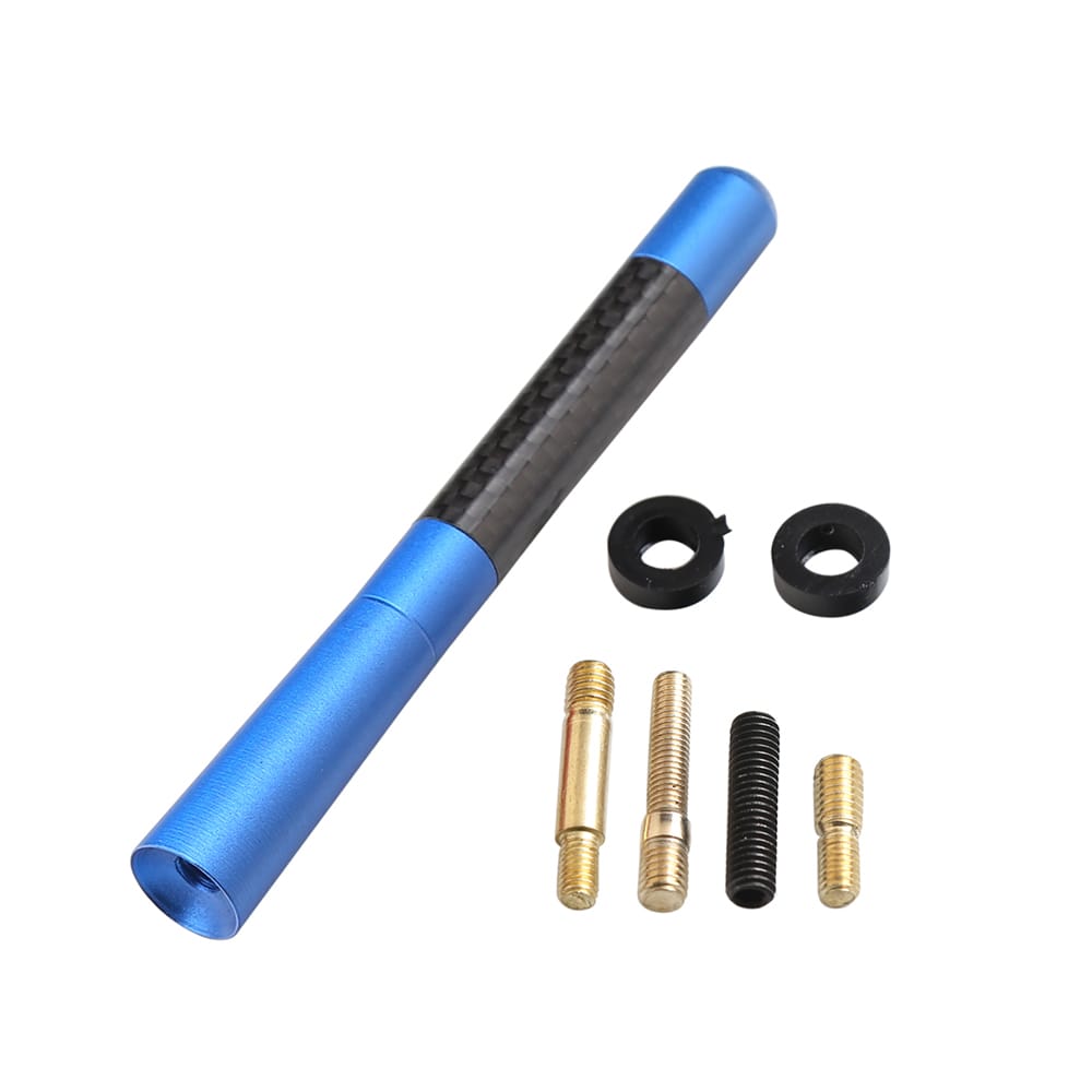 Short Antenna Sports Style Antenna 4.7" Carbon Fiber