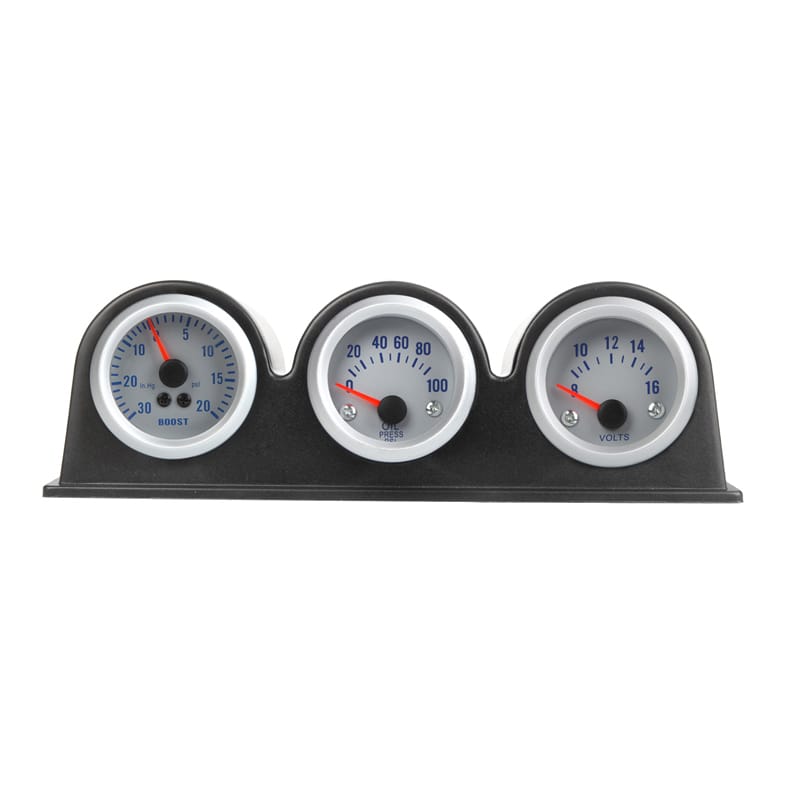 Triple Three Auto Car Gauge Meter Pod Holder Cup Mount 2"