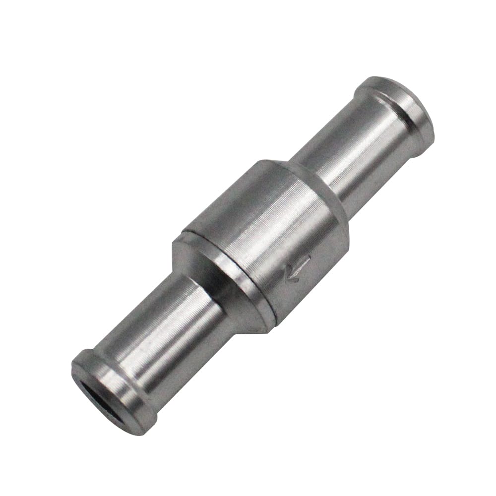 10mm Inline One-way Non-return Check Valve Fuel Water Gas - 10mm