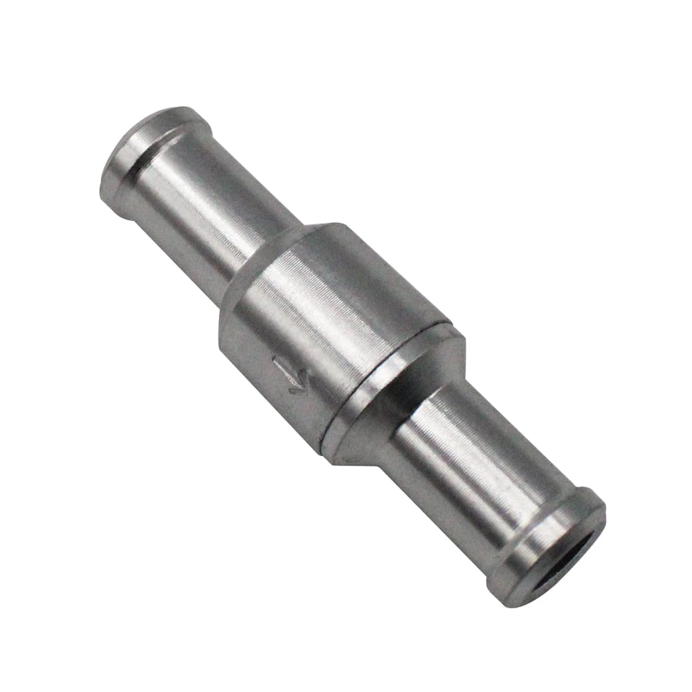 10mm Inline One-way Non-return Check Valve Fuel Water Gas - 10mm