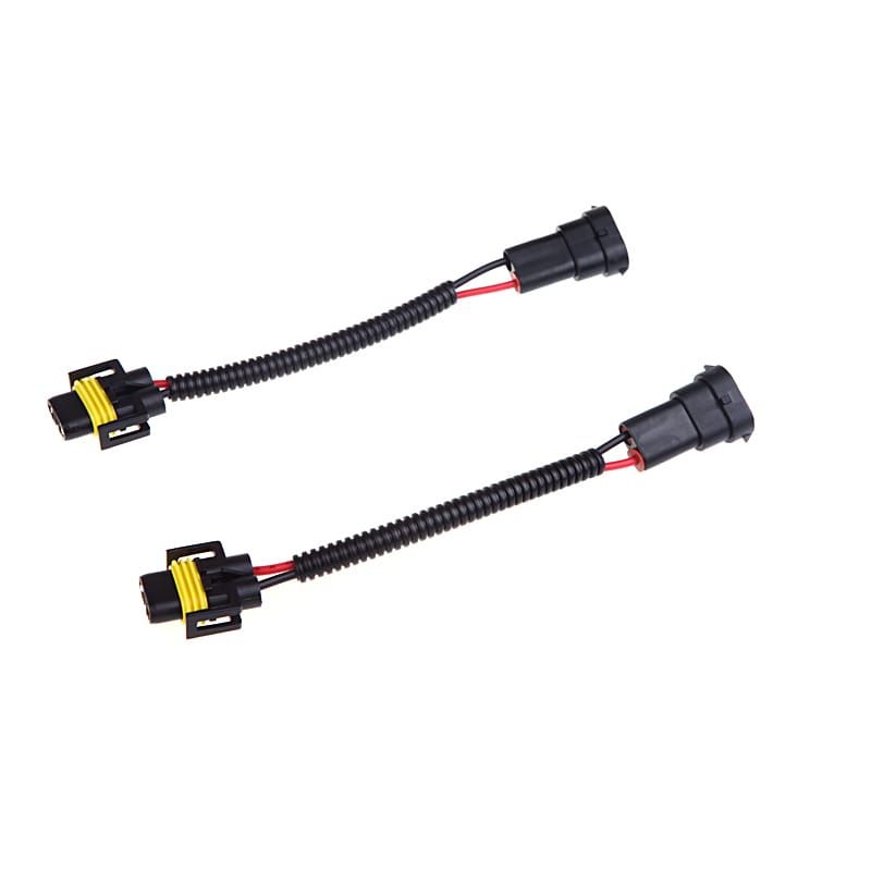 2pcs H8 H9 H11 Wiring Harness Socket Wire Connector Plug