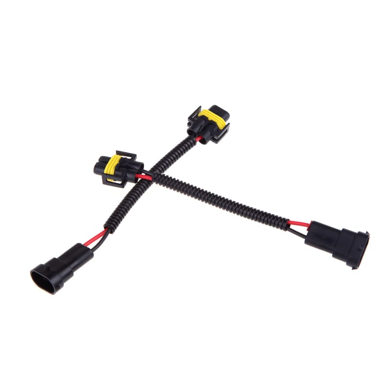 2pcs H8 H9 H11 Wiring Harness Socket Wire Connector Plug