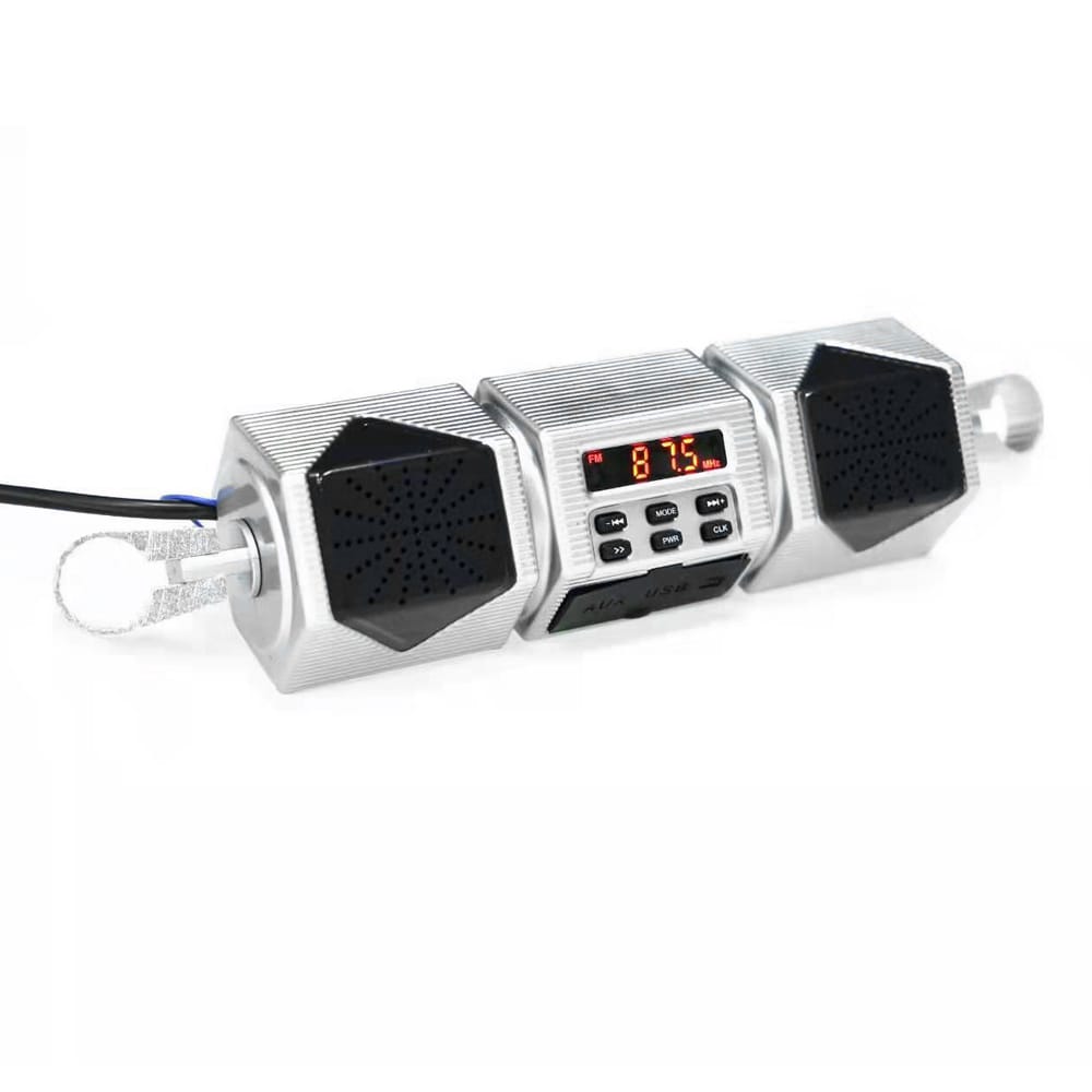 Motorcycle Speaker BT Audio Player Water-resist Stereo