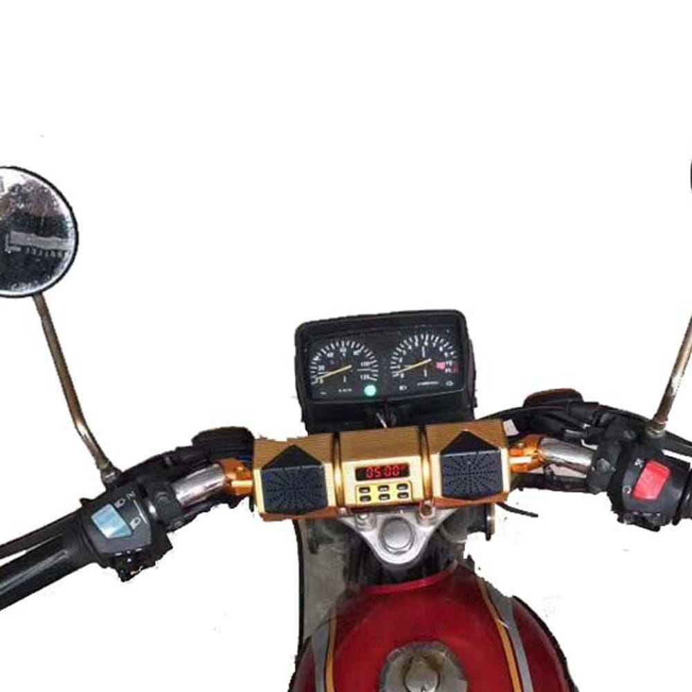 Motorcycle Speaker BT Audio Player Water-resist Stereo