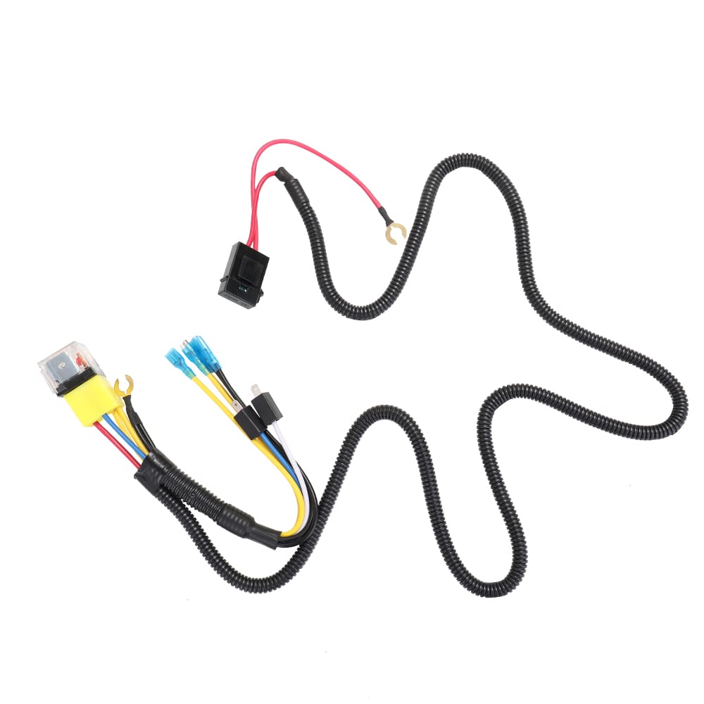 Universal 12V/24V Horn Cable Relay For Grille Mount Blast - 12V