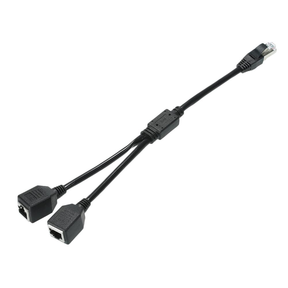 RJ45 Network Splitter Adapter Cable, Male to 2 Female header