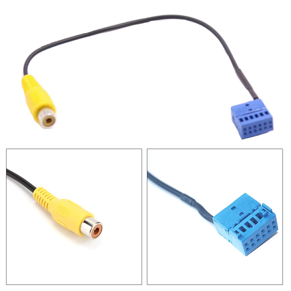 Car Rear View Camera RVC Cable Adaptor Replacement for VW