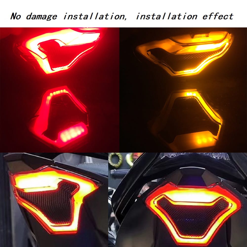 LED Tail Light Motorcycle Brake Light Tail Lamp with LED