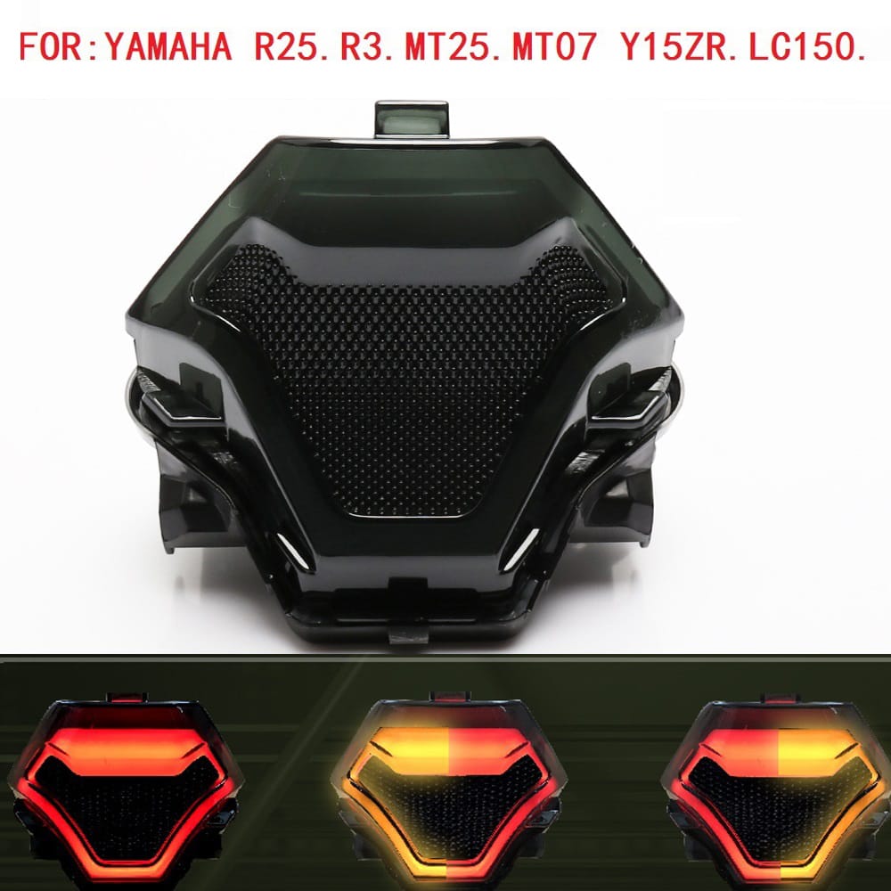 LED Tail Light Motorcycle Brake Light Tail Lamp with LED