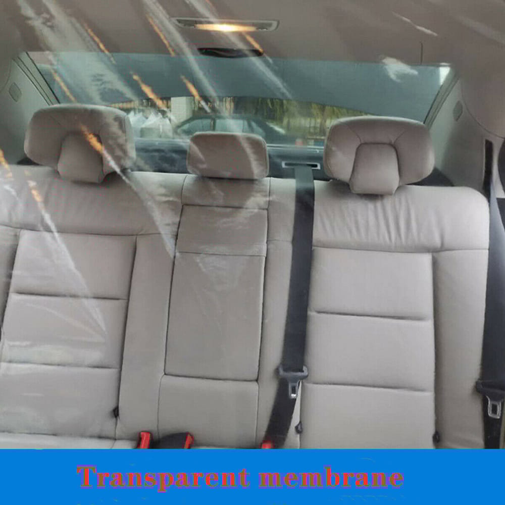 Universal Car Taxi Divider Film Isolation Partition - 1.4x1.8m