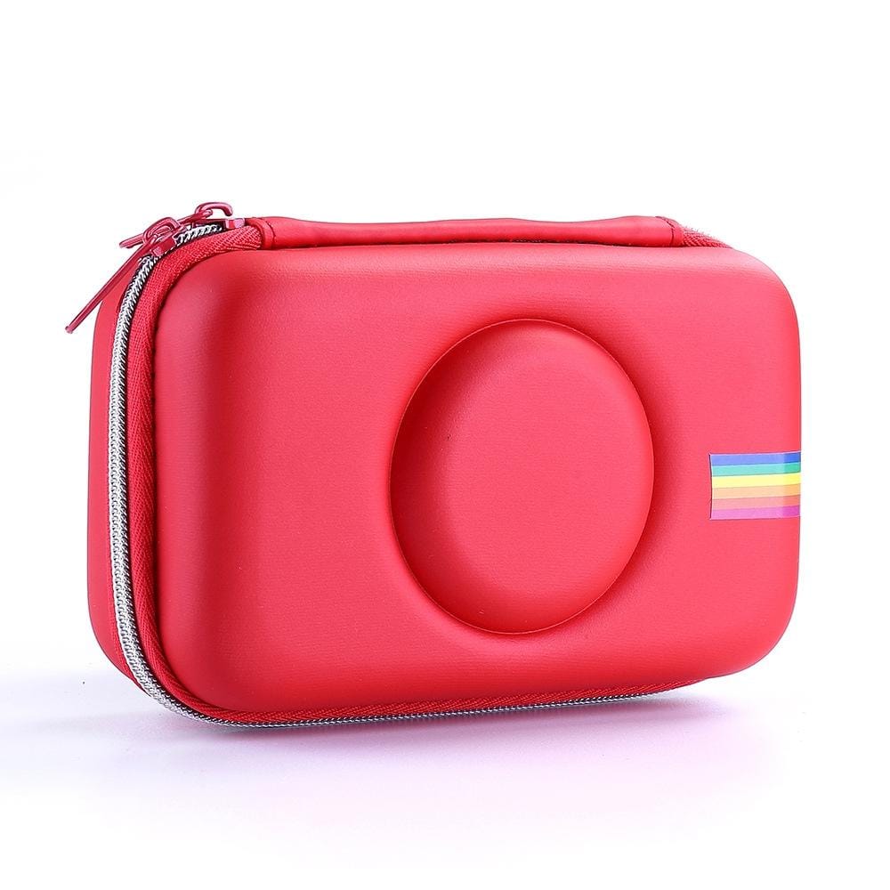 Camera Bag EVA Shockproof Camera Storage Bag for Polaroid Snap Touch (Red)