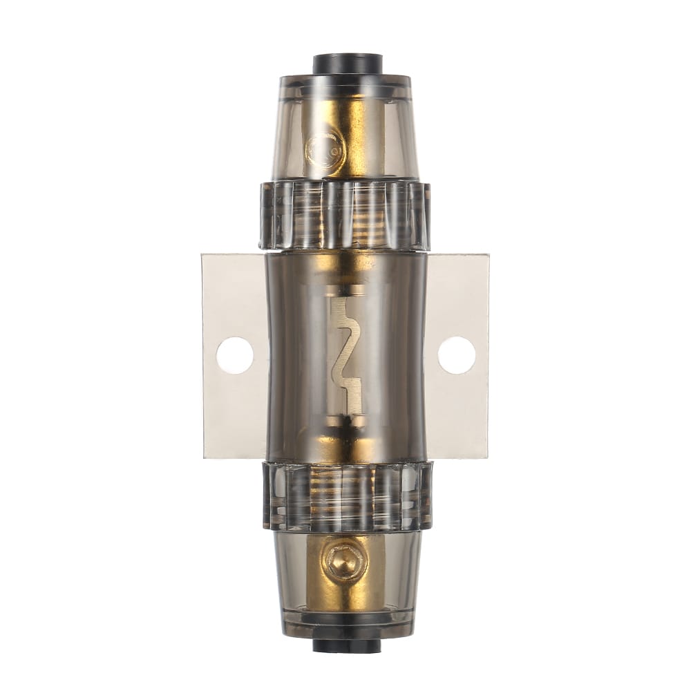 IMC Audio 60 Amp Inline AGU Fuse Holder Fits 4 8 10 Gauge