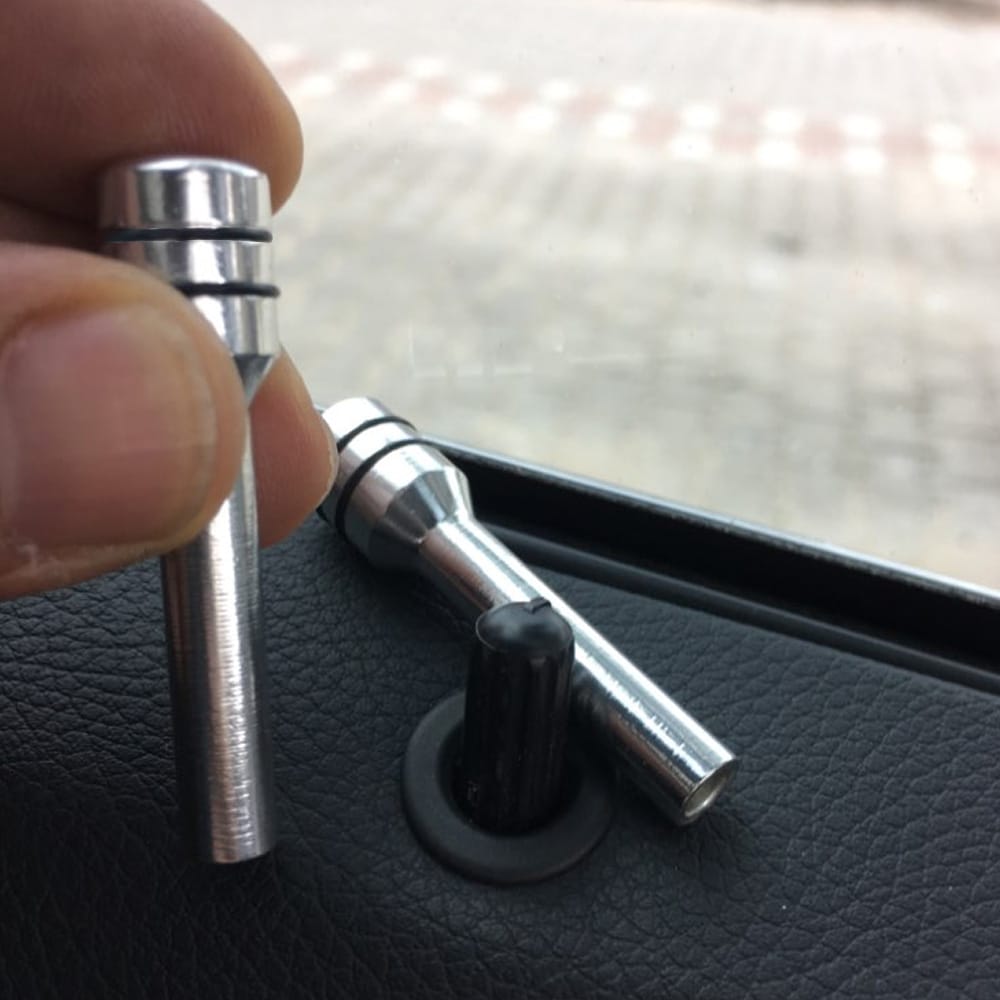 2Pcs Car Door Lock pins Car interior Styling car Lift Button