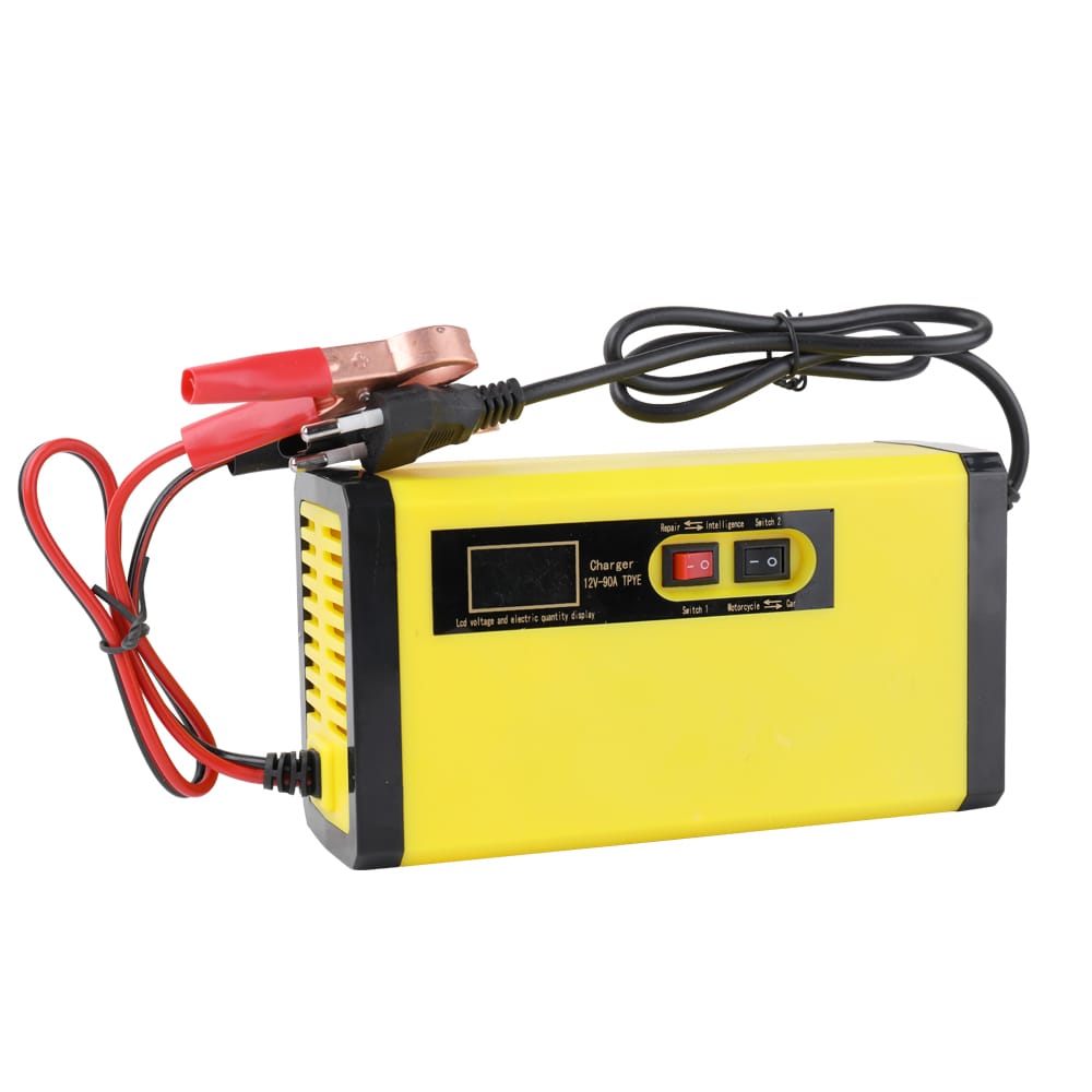 12V 8A Full Automatic Car Battery Charger Intelligent Fast - EU Plug