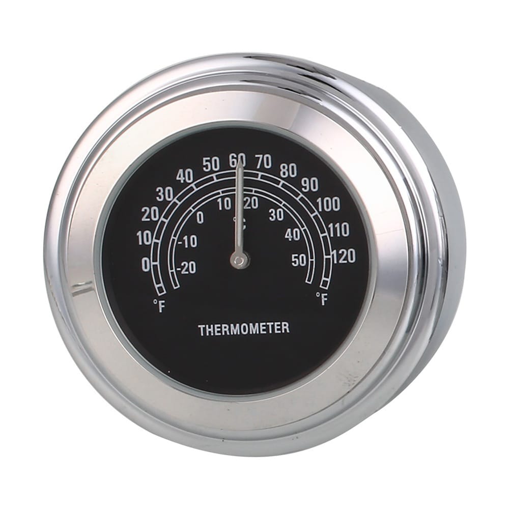 Motorcycle Waterproof Handlebar Mount Dial Thermometer Motor - 2
