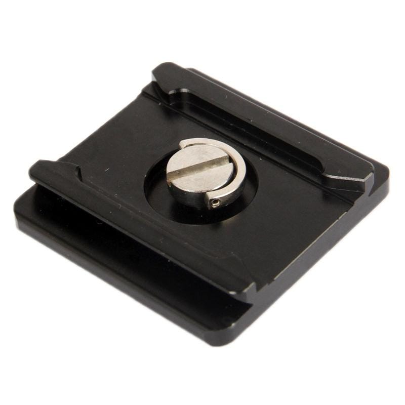 Aluminum Quick Release Plate for Tripod QR-1 (Black)