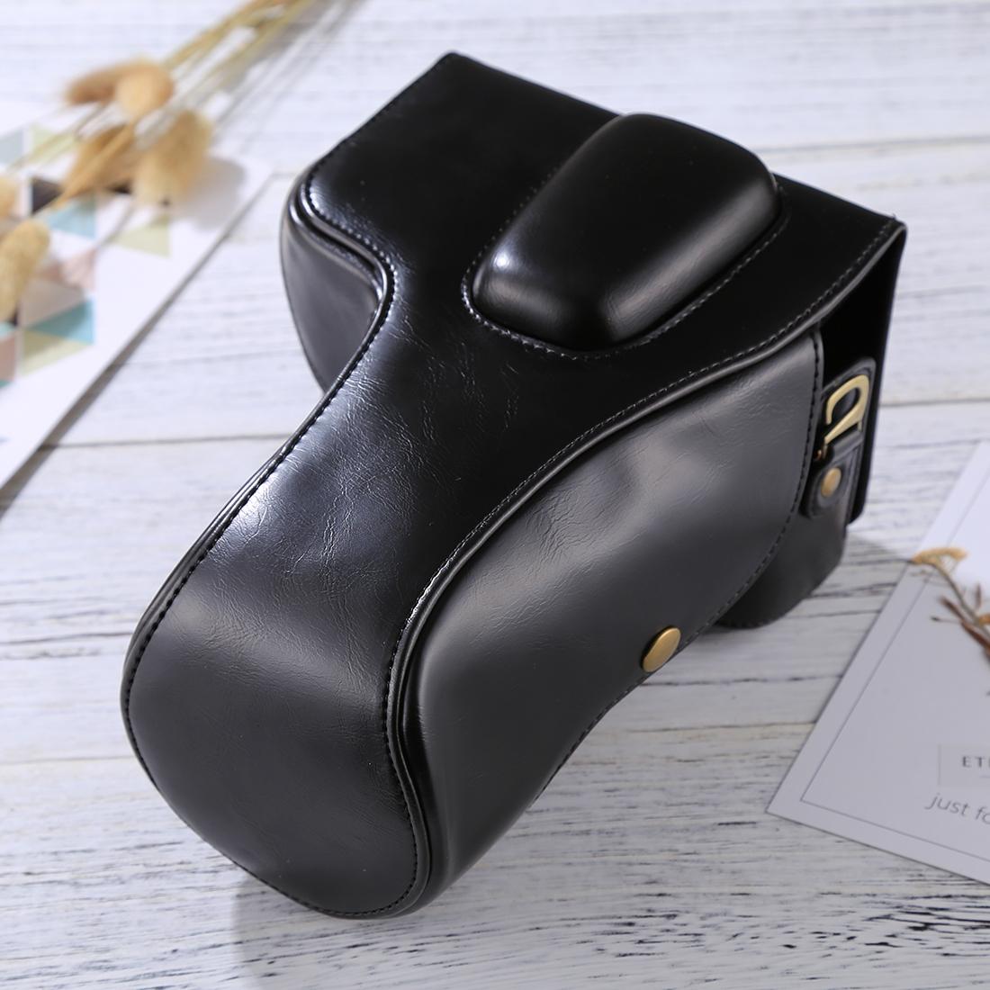 Full Body Camera PU Leather Case Bag for Nikon D5300 / D5200 / D5100 (Coffee)