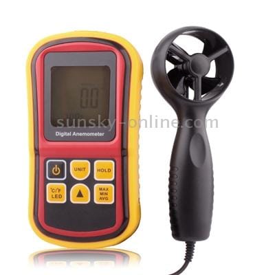 Digital Anemometer (Red)