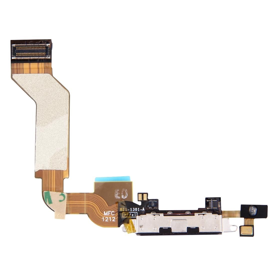 Original Dock Connector Charging Port Flex Cable for iPhone 4S (Style1)