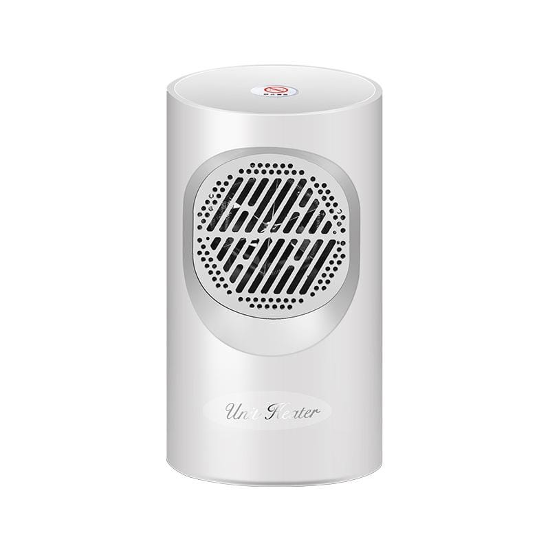 Mini Heater Desktop Home Heater, Color:Sky Eye White, US Plug