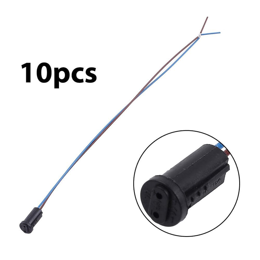 10Pcs G4 Lamp Holder Wire Socket Cable 200mm Light-emitting - 10Pcs
