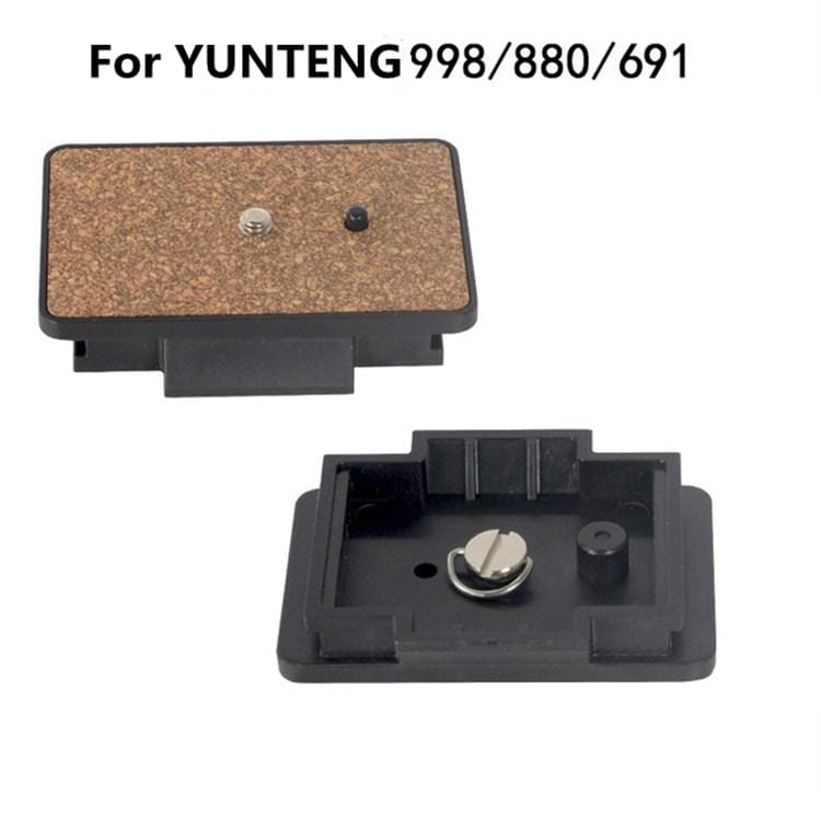 BEXIN Tripod Quick Release Plate For YUNTENG 998