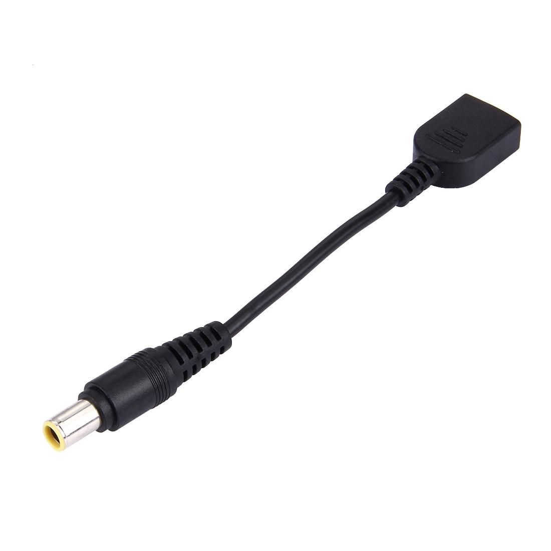 Big Square Female to 7.9 x 5.5mm Male Interfaces Power Adapter Cable for Laptop Notebook, Length: 10cm