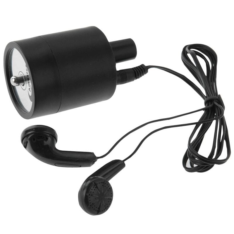 Powerful Audio Wiretap Listen Device Fold Ear Amplifier Wall Door Eavesdropping Surveillance with Earphone (Black)