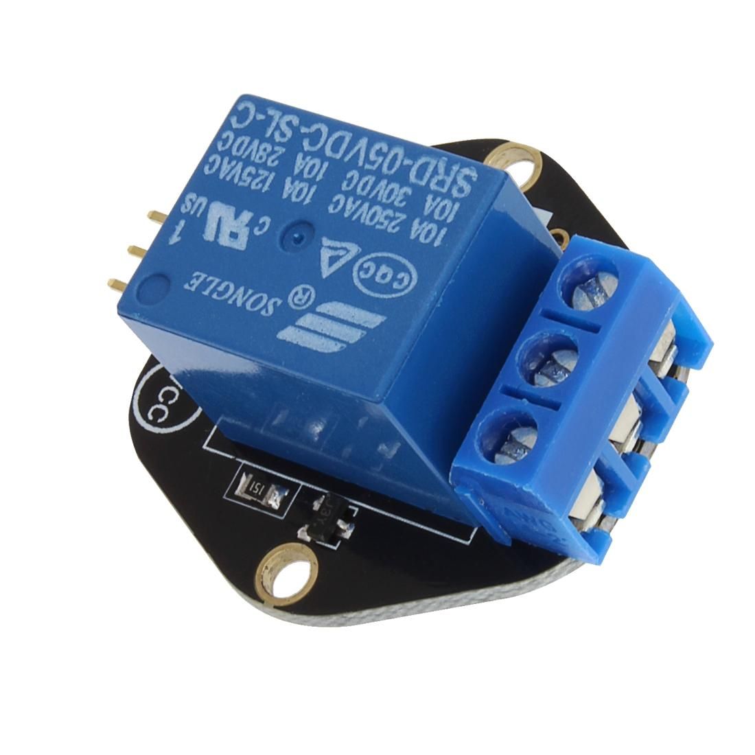 LandaTianrui LDTR-RM06 5V Single Relay Module Compatible with Arduino (Black)