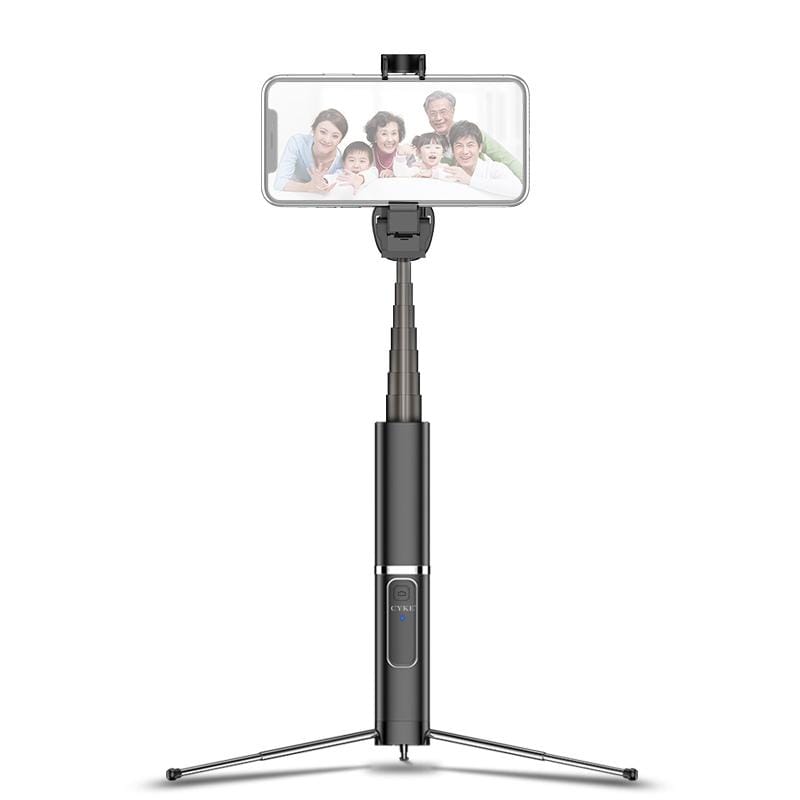 CYKE One-piece Lipstick Shape Wireless Bluetooth Selfie Stick with Hidden Tripod & Remote Control