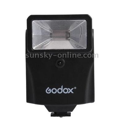 Godox Professional Digital Slave Flash with HotShoe Speedlite Bracket (Black)