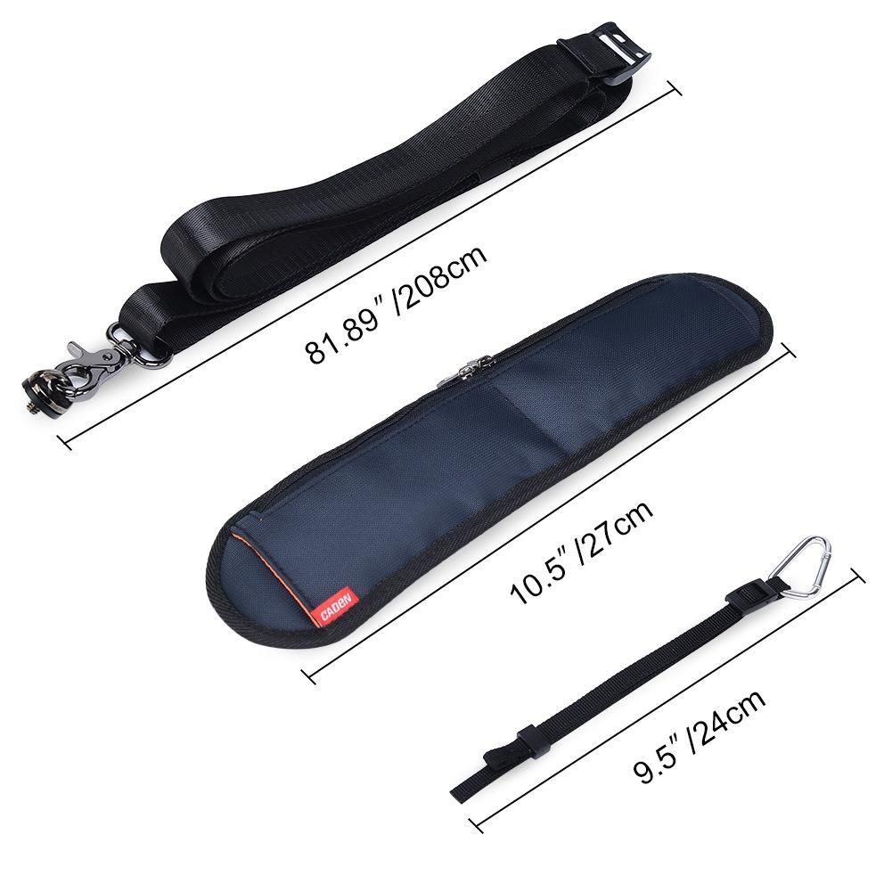CADeN H3 Quick Release Anti-Slip Soft Pad Single Shoulder Camera Strap for SLR / DSLR Cameras