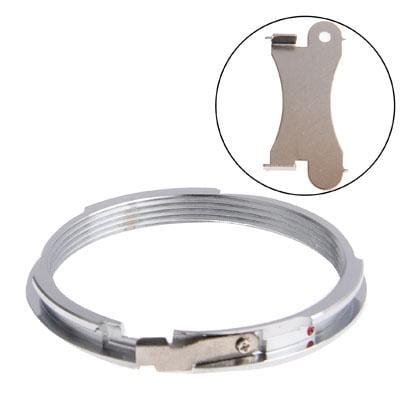 M42 42mm to PK K Mount Adapter Infinity Focus (Silver)