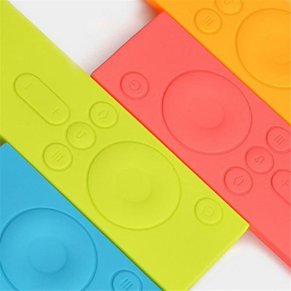 6 PCS Soft Silicone TPU Protective Case Remote Rubber Cover Case for Xiaomi Remote Control I Mi TV Box (Pink)