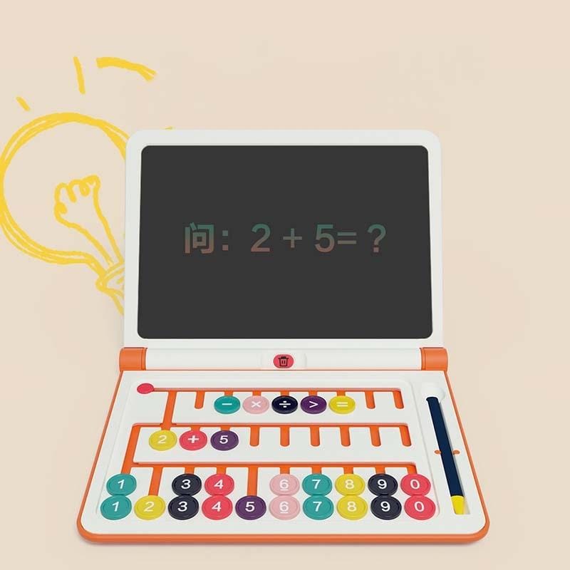 MINGTA MT8245 10 Inch LCD Handwriting Board Writing Board Drawing Board Children Small Blackboard ( Red)