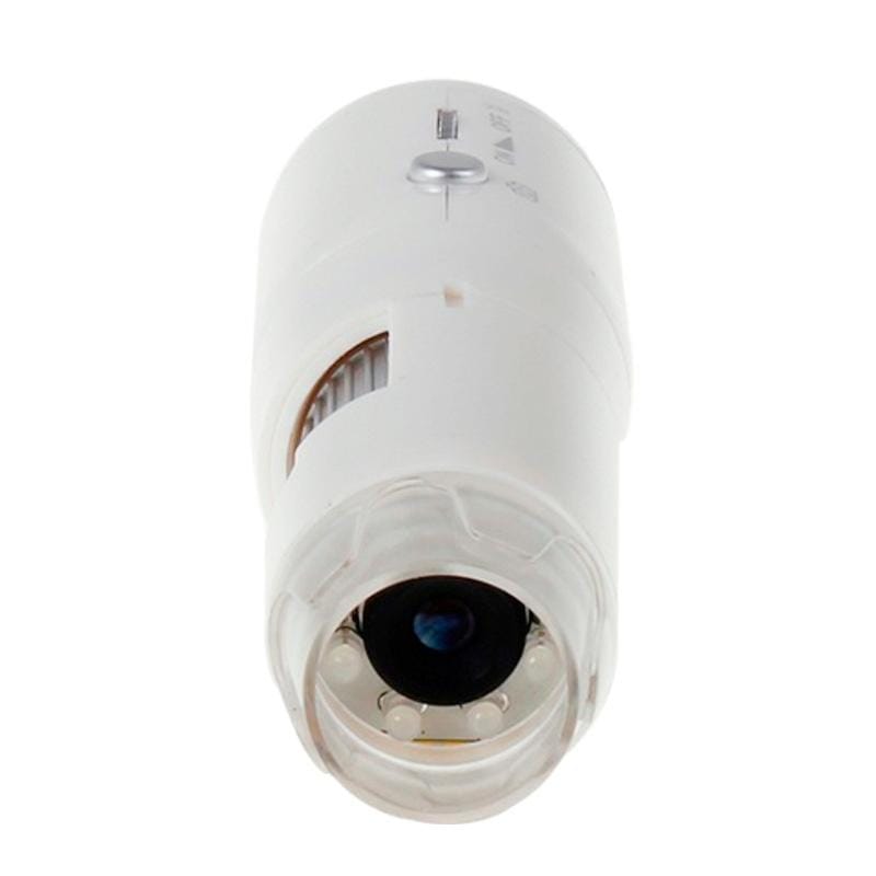 200X Handheld Wireless WIFI Digital Adjustable Microscope for IOS / Android Smart Phones (White)