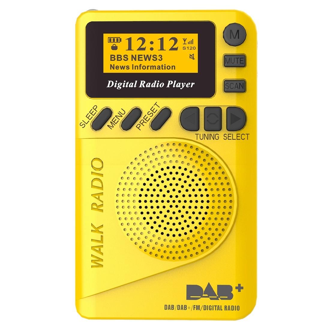 DAB-P9 Pocket Mini DAB Digital Radio with MP3 Player
