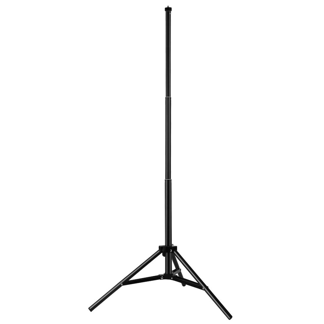 PULUZ 1.65m Height Tripod Mount Holder for Vlogging Video Light Live Broadcast Kits (Black)