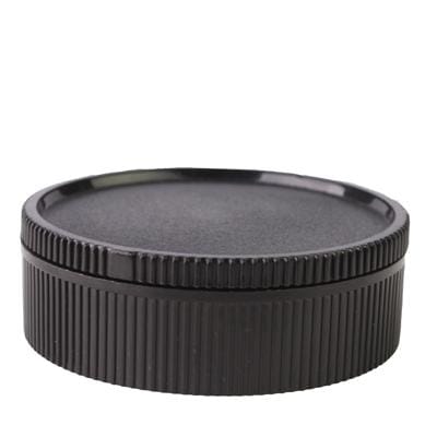 Camera Body Cover & Rear Lens Cap for Leica R (Black)