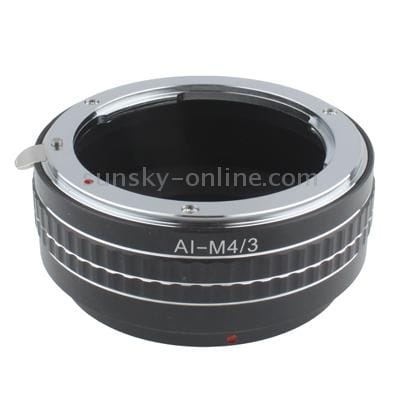 AI-M4/3 Lens Mount Stepping Ring (Black)