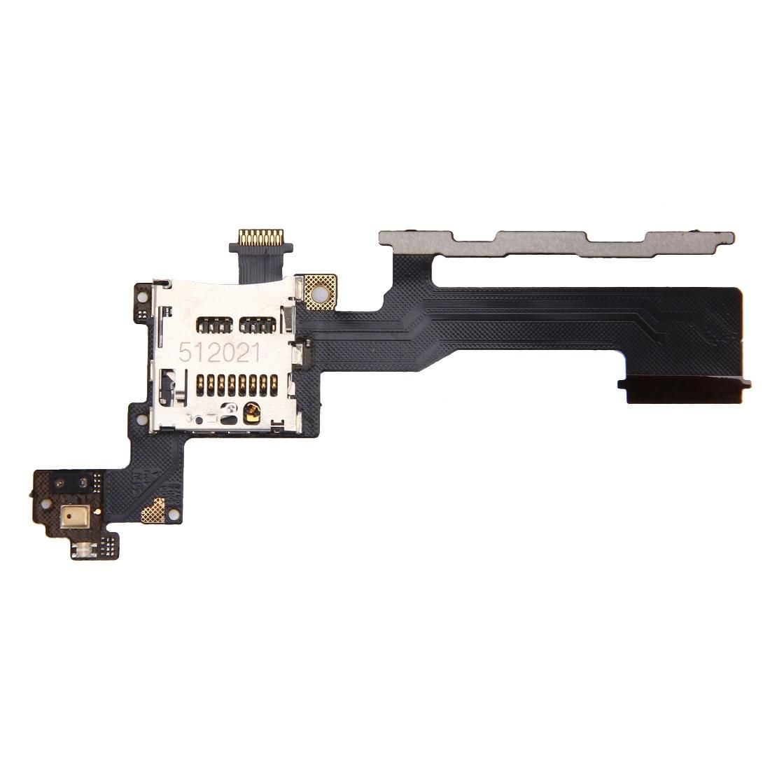 Power + Volume + SD Card Holder Flex Cable for HTC One M9