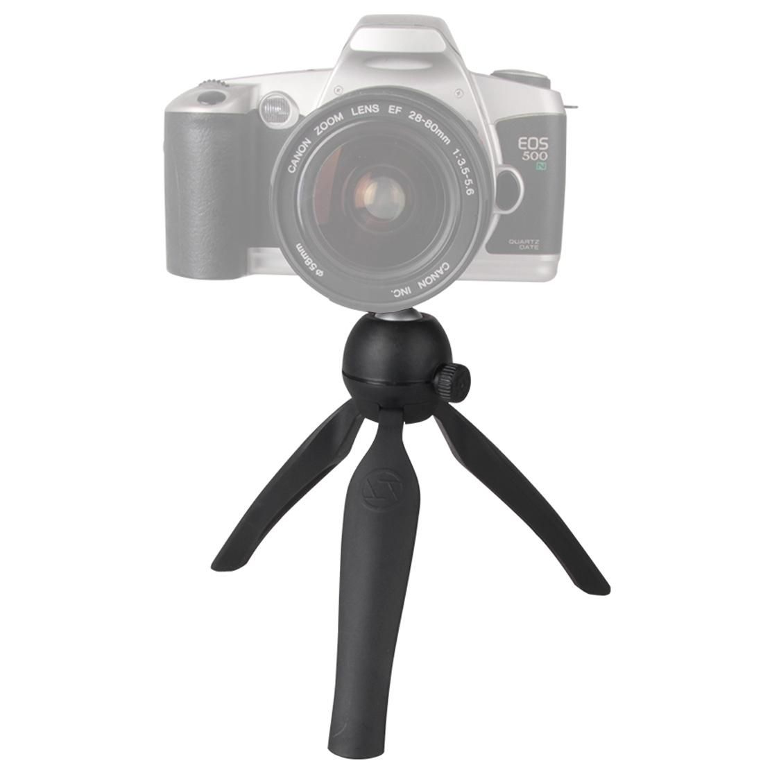 Multi-function Mini Tripod Holder Stand Mount for Mobile Phone / Digital Camera (Black)