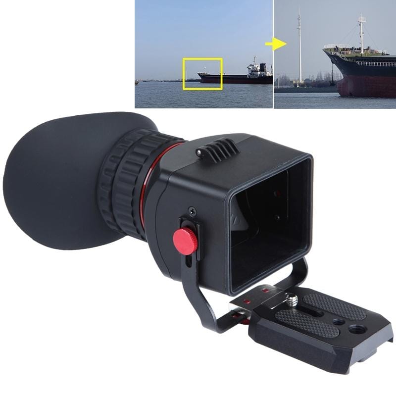 SK-VF Pro1 3.0 x 3.2 inch LCD Screen View Finder for Canon EOS / Nikon / Olympus / Lumix Camera (Black)