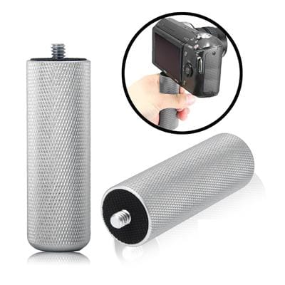 Handle Hand Grip Stabilizer for SLR DSLR (Silver)