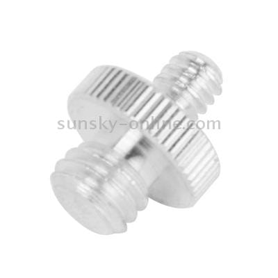 1/4 to 3/8 Stainless Steel Screw for Tripod Heads (Silver)