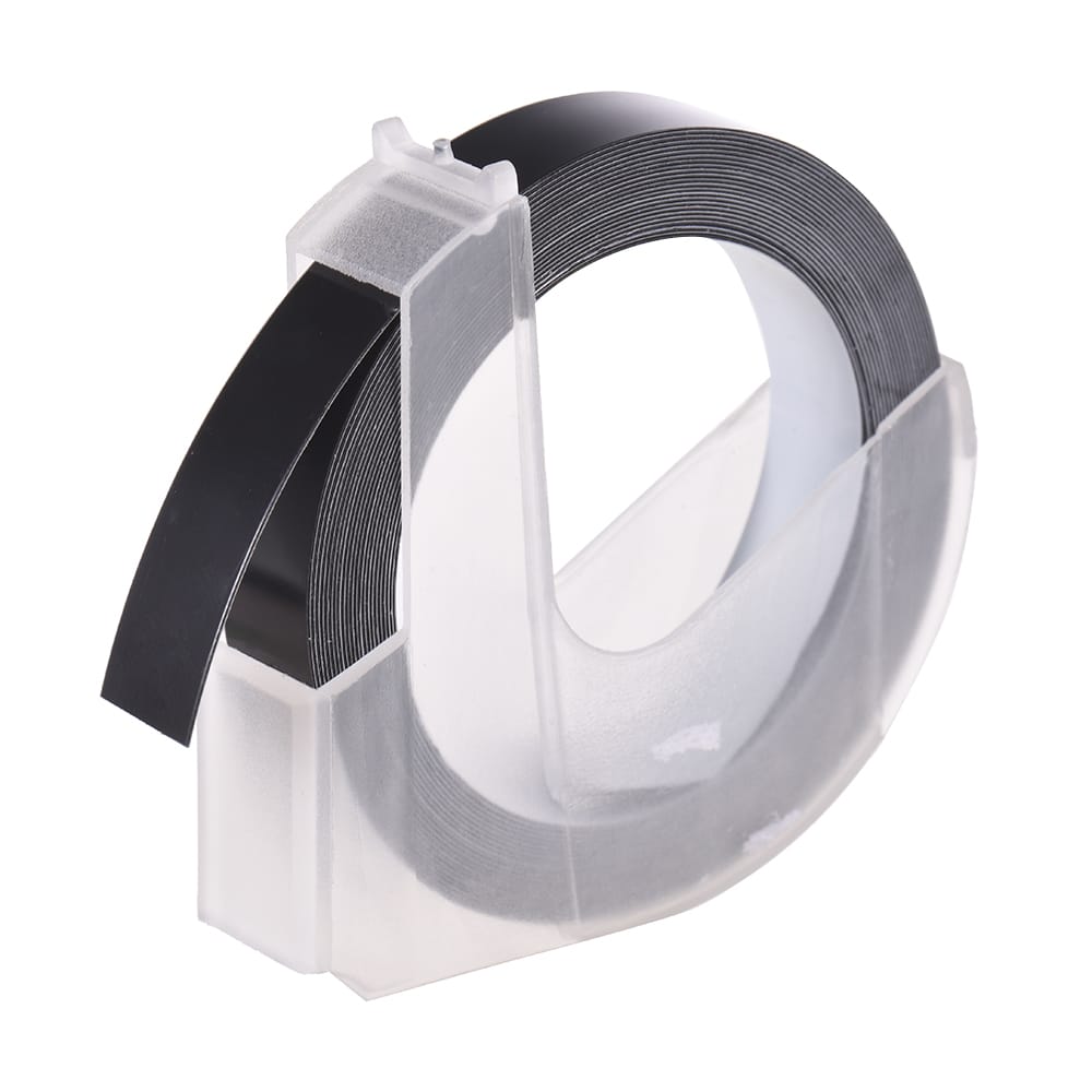 3D Plastic Embossing Label Tape Refill for DYMO 12965 1610 - 1 Roll