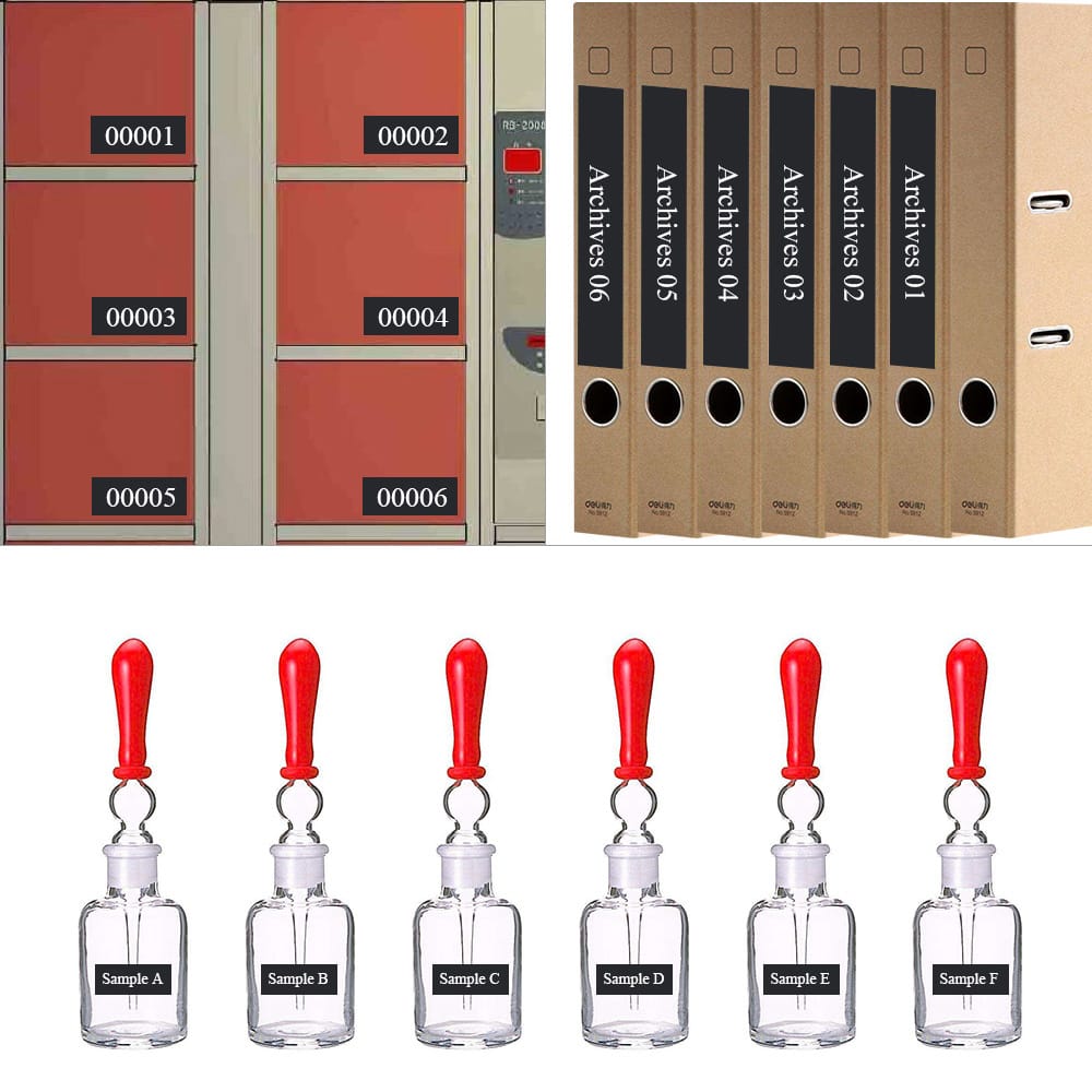 3D Plastic Embossing Label Tape Refill for DYMO 12965 1610 - 1 Roll