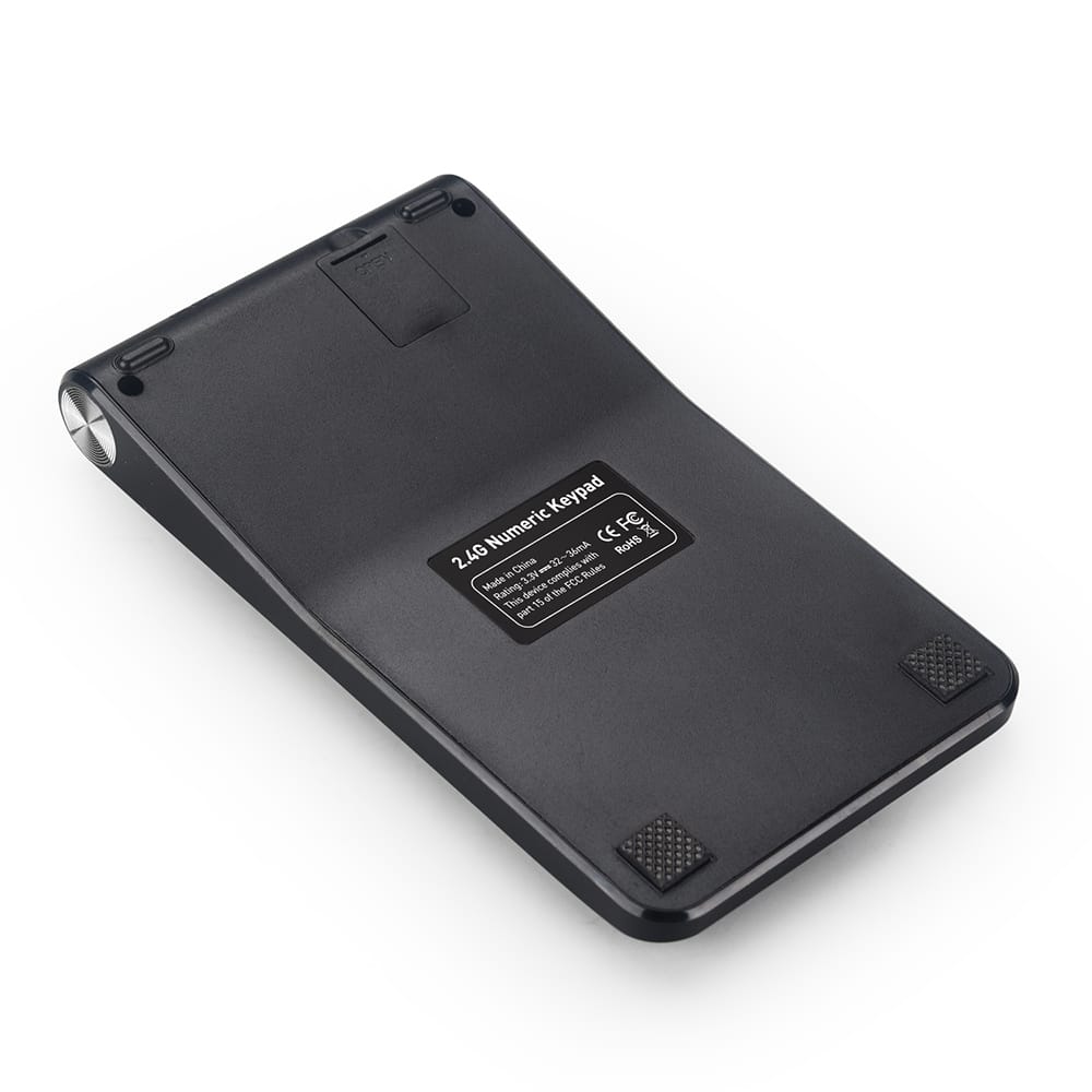 19 Keys Number Keyboard 2.4G Digital Display Rechargeable