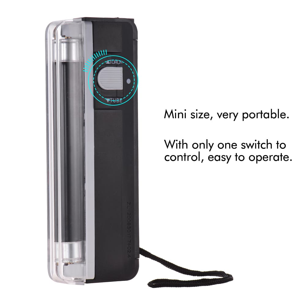 2-in-1 Portable Mini Money Detector Counterfeit Cash