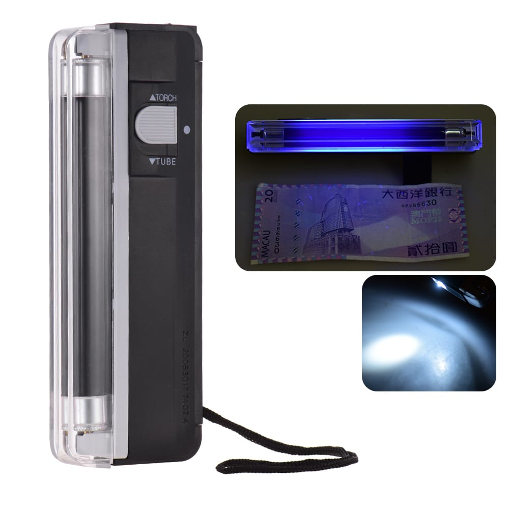 2-in-1 Portable Mini Money Detector Counterfeit Cash